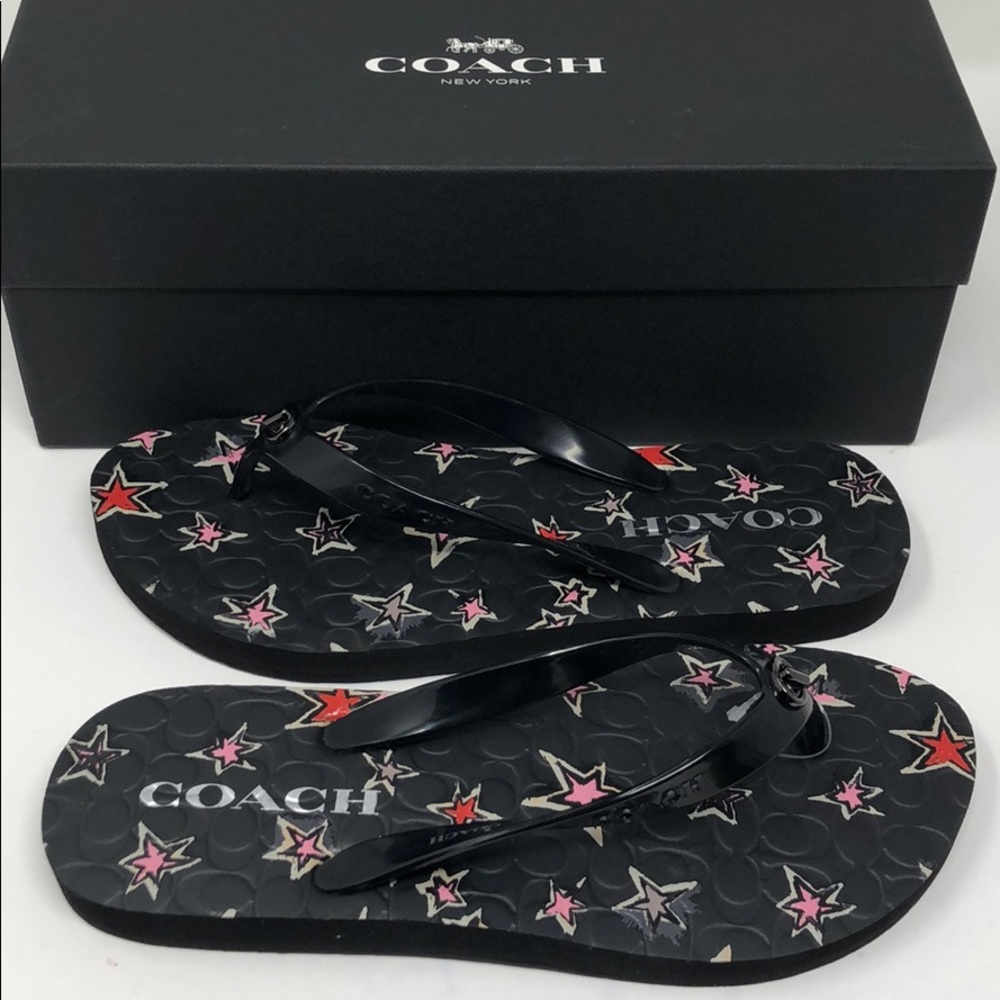 Nwt Coach Abbigail star sandals - Picture 7 of 9